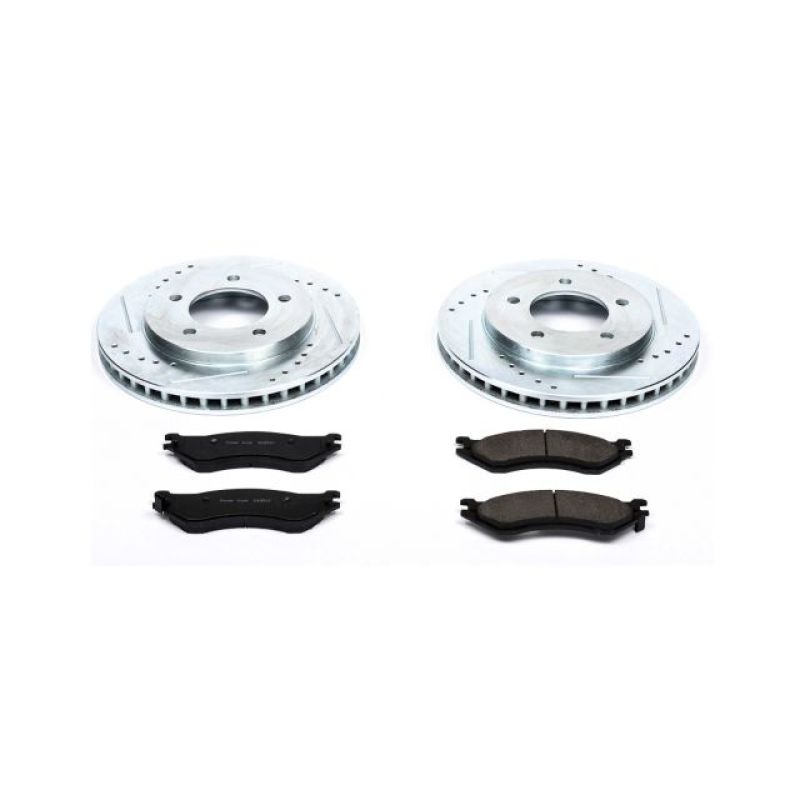 Power Stop 97 - 02 Ford Expedition Front Z23 Evolution Sport Brake Kit - My Store