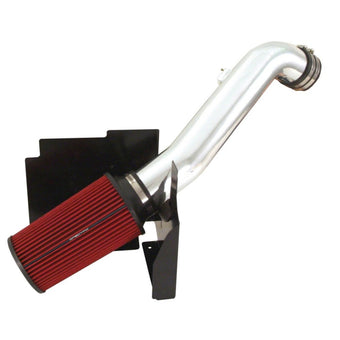 compare product Spectre 01-04 GM Truck V8-6.6L DSL Air Intake Kit - Clear Anodized w/Red Filter