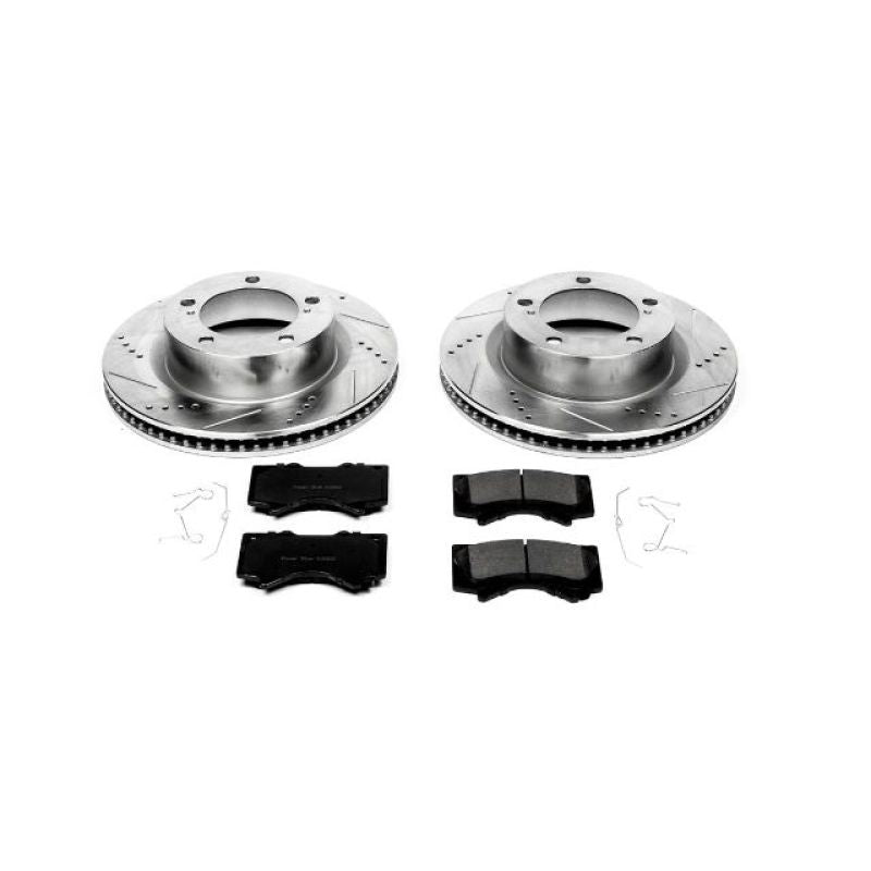 Power Stop 08 - 11 Lexus LX570 Front Z23 Evolution Sport Brake Kit - My Store