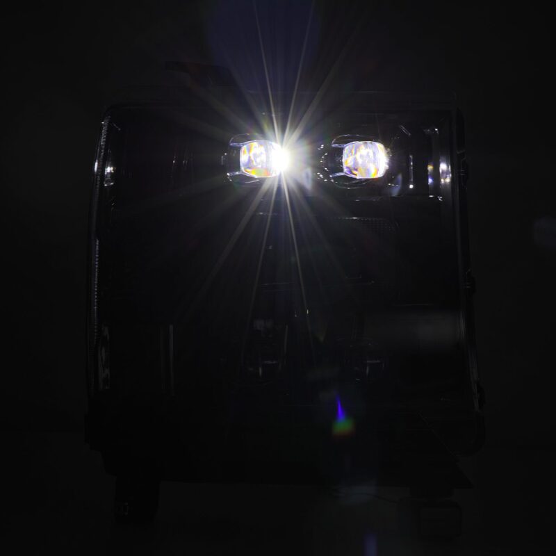 AlphaRex 16 - 18 Chevy 1500HD NOVA - Series LED Proj Headlghts Alpha BK Atv Lgt/SeqSig & DRL(Req 810023) - My Store