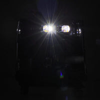 AlphaRex 16 - 18 Chevy 1500HD NOVA - Series LED Proj Headlghts Alpha BK Atv Lgt/SeqSig & DRL(Req 810023) - My Store