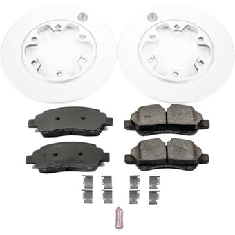compare product Power Stop 15-18 Ford Transit-350 HD Rear Z17 Evolution Geomet Coated Brake Kit