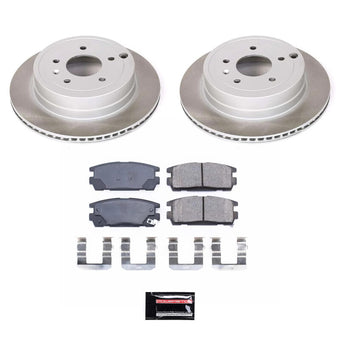 compare product Power Stop 07-09 Suzuki XL-7 Rear Semi-Coated Rotor Kit