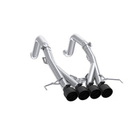 MBRP 14 - 19 Chevrolet Corvette 6.2L 3in Axle - Back Muffler Bypass Quad Exit Black Tips - My Store