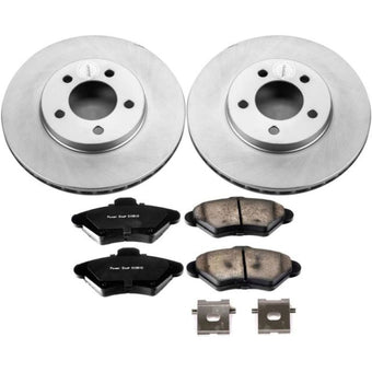 compare product Power Stop 93-97 Ford Thunderbird Front Z17 Evolution Geomet Coated Brake Kit