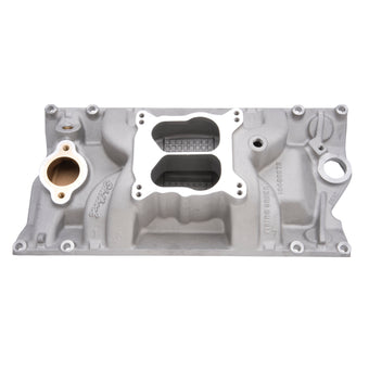 compare product Edelbrock Manifold SBC Performer RPM Vortec Marine As-Cast