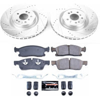 Power Stop 13 - 16 Mercedes - Benz GL350 Front Z23 Evolution Sport Brake Kit - My Store