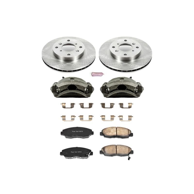 Power Stop 98 - 99 Acura CL Front Autospecialty Brake Kit w/Calipers - My Store