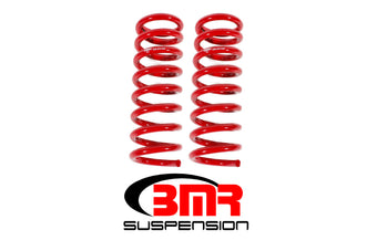 compare product BMR 64-72 A-Body Front Lowering Springs - Red
