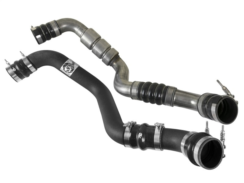 aFe Bladerunner Intercooler Tube Hot Side 3in 17 - 18 GM Diesel Trucks V8 - 6.6L (td) L5P - Black - My Store
