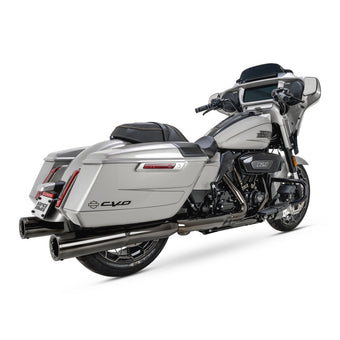 compare product Vance & Hines 17-23 Harley-Davidson CVO/Touring Hi-Output Slip on Exhaust - Dark Chrome