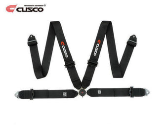 compare product Cusco Universal 4 Point 3in Shoulder 3in Lap w/ Eyebolts (7/16-20UNF Thread) Racing Harness - Black