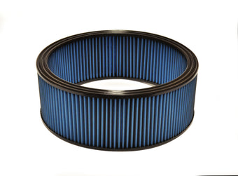 compare product Injen NanoWeb Dry Air Filter 14in Round x 5in Tall - 1in Pleats