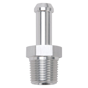 compare product Edelbrock Hose End Straight 3/8In NPT to 3/8In Barb Clear Anodize