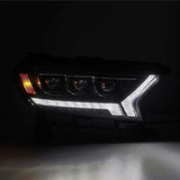 AlphaRex 19 - 21 Ford Ranger NOVA LED Proj Headlight Plnk Style Alpha Blk w/Activ Light/Seq Signal/DRL - My Store
