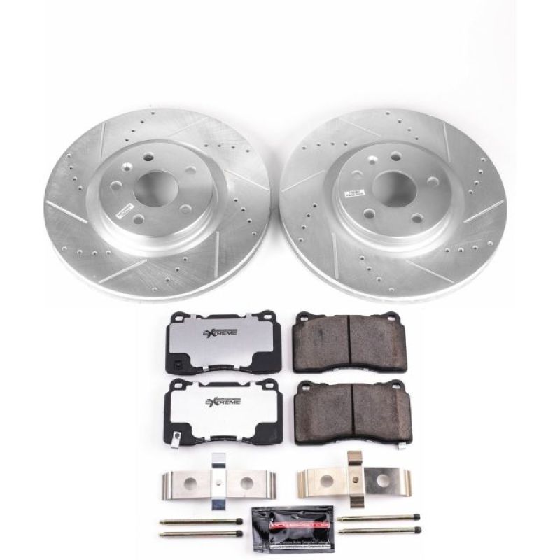 Power Stop 14 - 17 Buick Regal Front Z26 Street Warrior Brake Kit - My Store