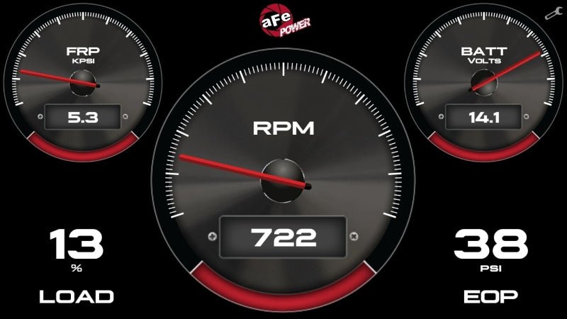 aFe AGD Advanced Gauge Display Digital 5.5in Monitor 08 - 18 Dodge/RAM/Ford/GM Diesel Trucks - My Store
