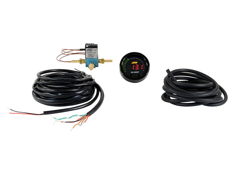AEM X - Series Tru - Boost Controller Gauge w/ Boost Control Solenoid 80PSIg Internal MAP Sensor - My Store