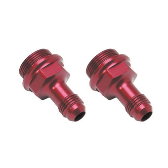 compare product Russell Performance 7/8in -20 x -6 AN Male Flare Extended (2 pcs.) (Red/Blue)
