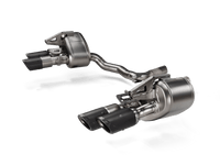 Akrapovic 2024+ Porsche Panamera Slip - On Line (Titanium) w/ Carbon Tips: Requires V6 or V8 fit kit - My Store