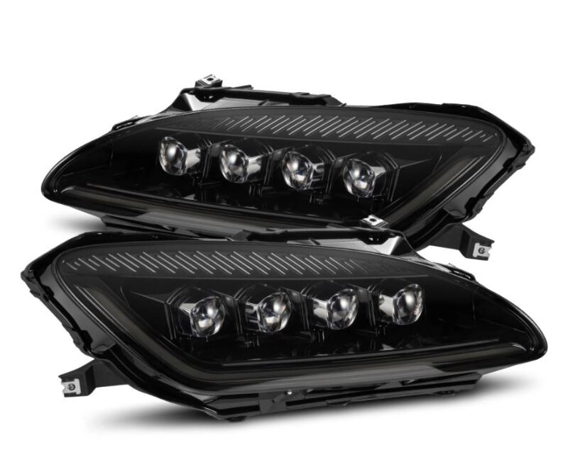 AlphaRex 99 - 09 Honda S2000 NOVA - Series Projector LED Headlights - Alpha - Black - My Store