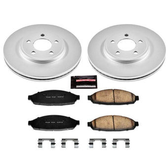 compare product Power Stop 03-11 Ford Crown Victoria Front Z17 Evolution Geomet Coated Brake Kit