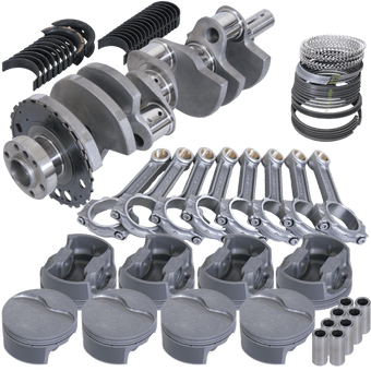 compare product Eagle Chevy LS3 4.000in Crank 24 Tth Reluctor 6.125in I-Beam Rods 4.065in Pistons Rotating Assembly