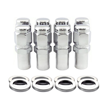 compare product McGard Hex Lug Nut (Long Shank - 1in. / Duplex) 1/2-20 / 7/8 Hex / 2.425in. Length (8-Pack) - Chrome