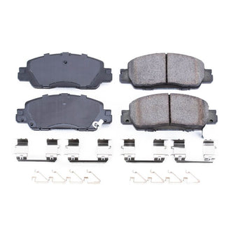 compare product Power Stop 16-17 Honda Accord Front Z17 Evolution Ceramic Brake Pads w/Hardware