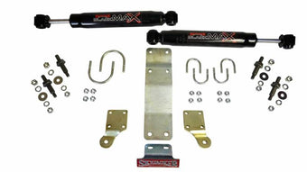 compare product Skyjacker 2007-2017 Jeep Wrangler (JK/JKU) (Use w/ JK717TR) Dual Steering Damper Kit w/ Black Max
