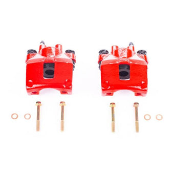 compare product Power Stop 95-98 Jeep Grand Cherokee Rear Red Calipers w/o Brackets - Pair