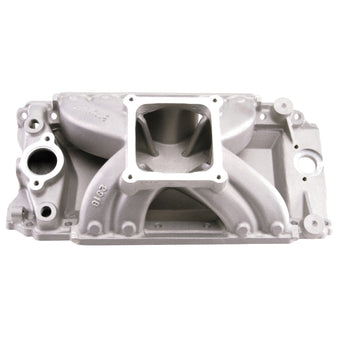 compare product Edelbrock Super Victor BBC Tall Deck Manifold