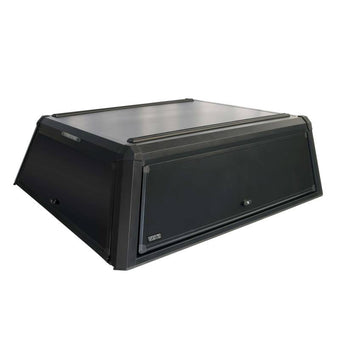 compare product Westin 07-21 Toyota Tundra CrewMax 5.5ft Bed EXP Truck Cap - Black (Box 1 ONLY)