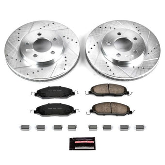 compare product Power Stop 05-10 Ford Mustang Front Z23 Evolution Sport Brake Kit