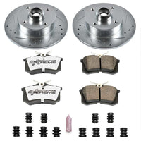 Power Stop 90 - 92 Volkswagen Corrado Rear Z26 Street Warrior Brake Kit - My Store