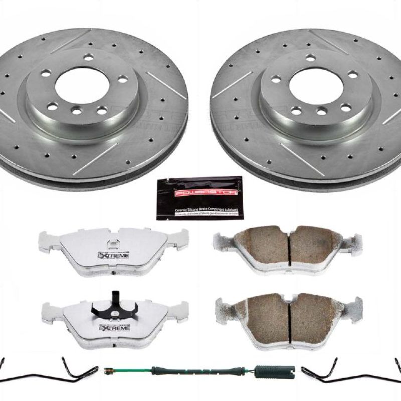Power Stop 95 - 99 BMW M3 Front Z26 Street Warrior Brake Kit - My Store