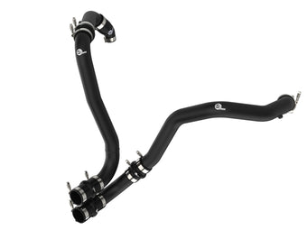 compare product aFe 21-22 Ford F-150/Raptor V6-3.5L (tt) BladeRunner 2.5in Aluminum Hot Charge Pipe Black