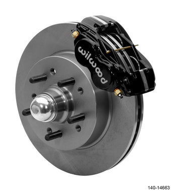compare product Wilwood Forged Dynalite-M Front Kit 11.5in 1 PC Rotor&Hub 58-64 Impala 63-64 Corvette
