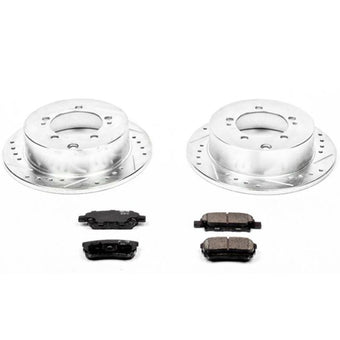 compare product Power Stop 04-06 Mitsubishi Lancer Rear Z23 Evolution Sport Brake Kit