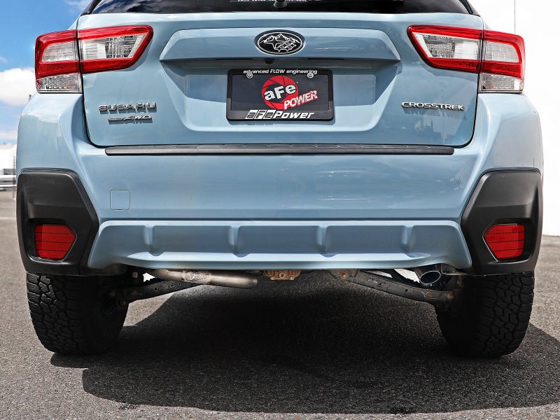 aFe POWER Takeda 2.5in 304 SS Cat - Back Exhaust System Subaru Crosstrek 18 - 19 H4 - 2.0L - My Store