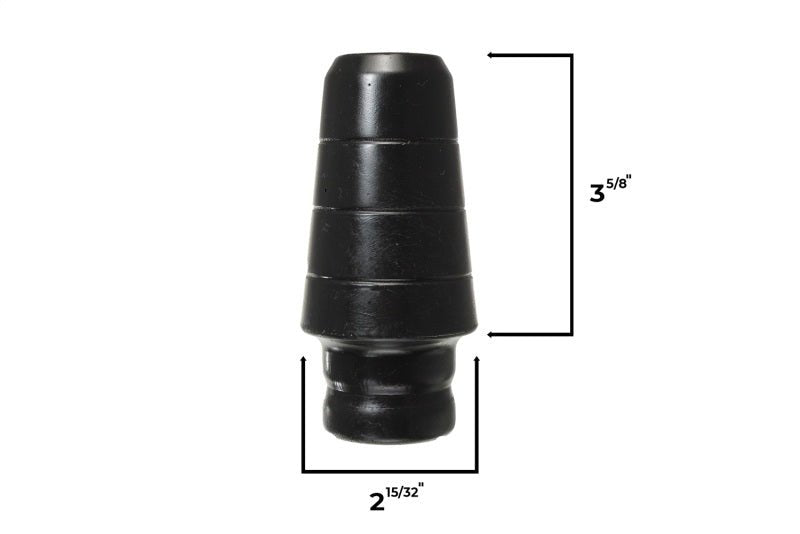 Energy Suspension 97 - 06 Jeep Wrangler TJ with 1 3/4 in lift Black Front Bump Stop Set (Set of 2) - My Store