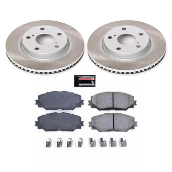 compare product Power Stop 06-18 Toyota RAV4 Front Semi-Coated Rotor Kit