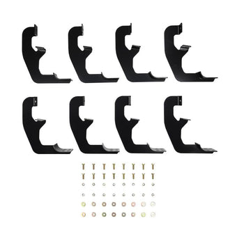 compare product Westin 2019 Chevrolet Silverado/Sierra 1500 Double/CC Premier Oval Nerf Step Bar Mount Kit - Black