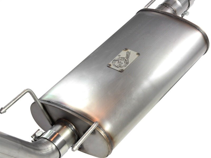 aFe MACHForce XP Exhausts Cat - Back SS - 409 EXH CB Toyota Tacoma 05 - 13 V6 - 4.0L (Blk Tip) - My Store