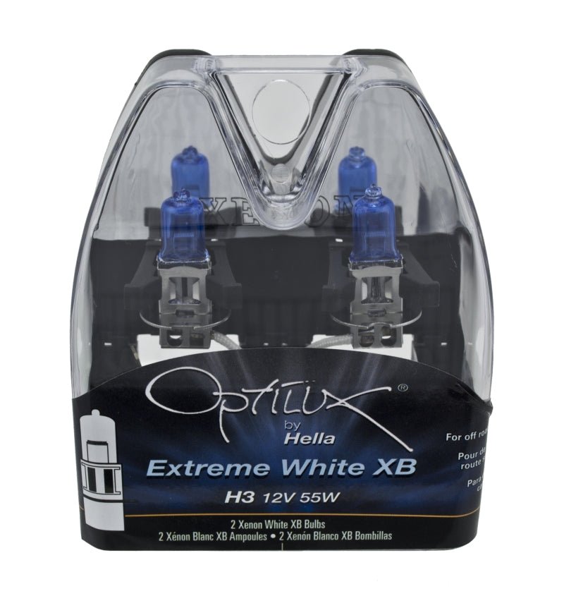 Hella H3 12V 55W Xen White XB Bulb (Pair) - My Store