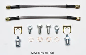 compare product Wilwood Flexline Kit D52 Caliper 10in w/ Banjo 10mm -3/8-24 Chassis