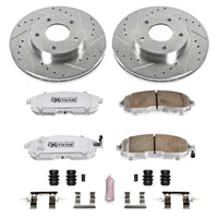 Power Stop 00 - 01 Infiniti I30 Front Z26 Street Warrior Brake Kit - My Store
