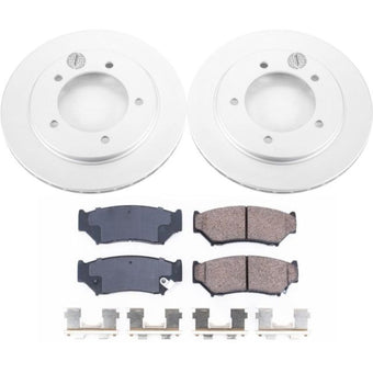 compare product Power Stop 00-04 Chevrolet Tracker Front Z17 Evolution Geomet Coated Brake Kit