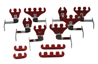 compare product Moroso Chevrolet Big Block Ignition Wire Loom Kit - 7-9mm - Red