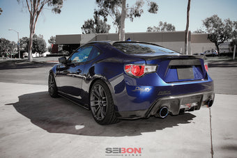 compare product Seibon 12-13 Scion FRS Carbon Fiber Rear Fin Spoiler